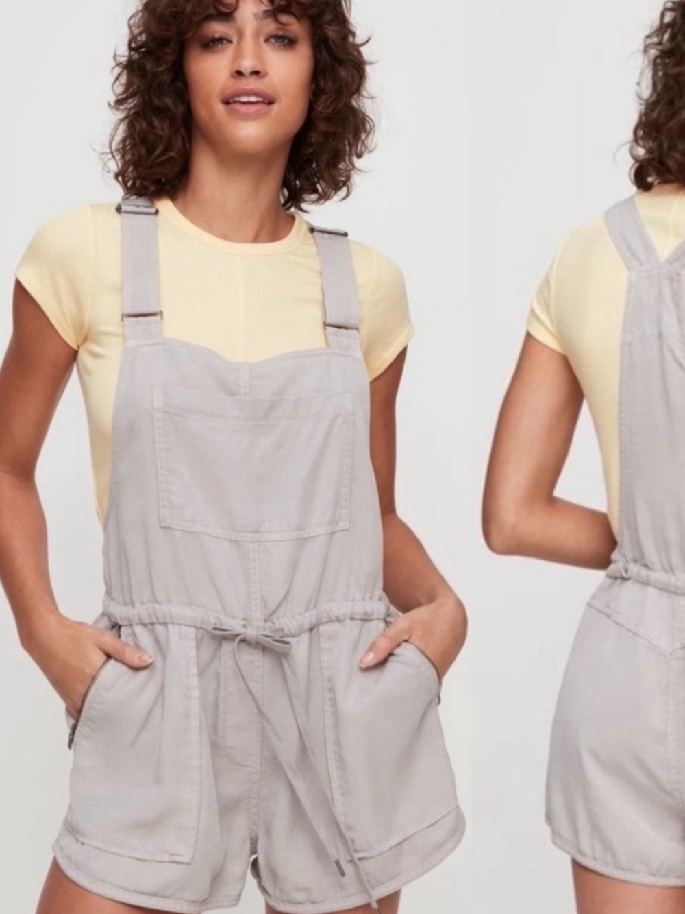 Aritzia Wilfred Beatriz Overall Romper